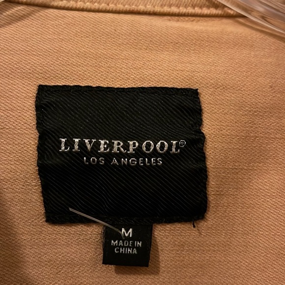Liverpool Los Angeles dusty coral Jean jacket - Picture 2 of 5